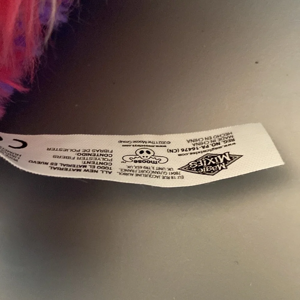 Magic Mixies Crystal Ball Pink Plush Stuffed Lights & Sound Interactive - Picture 2 of 3